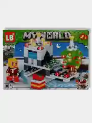 Желтый конструктор MY WORLD 4 в 1, 91-131 деталей