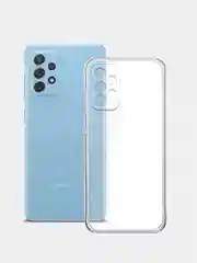 Прозрачный чехол Samsung Galaxy A32 4G 6.4" силиконовый матовый, прозрачный, цветной