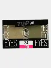 Тени для век двухцветные TRIUMPH EYES 8 оттенков