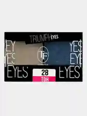 Тени для век двухцветные TRIUMPH EYES 8 оттенков