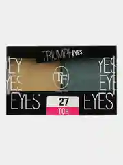 Тени для век двухцветные TRIUMPH EYES 8 оттенков