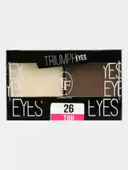 Тени для век двухцветные TRIUMPH EYES 8 оттенков