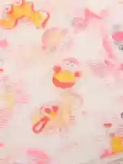 Розовый пеленка детская, ситец, 80 х 110