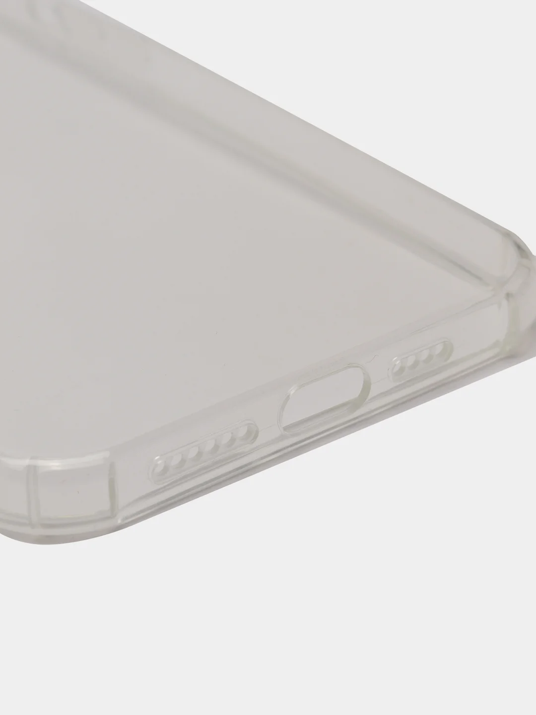 Прозрачный силиконовый чехол на iPhone 12 Pro Max