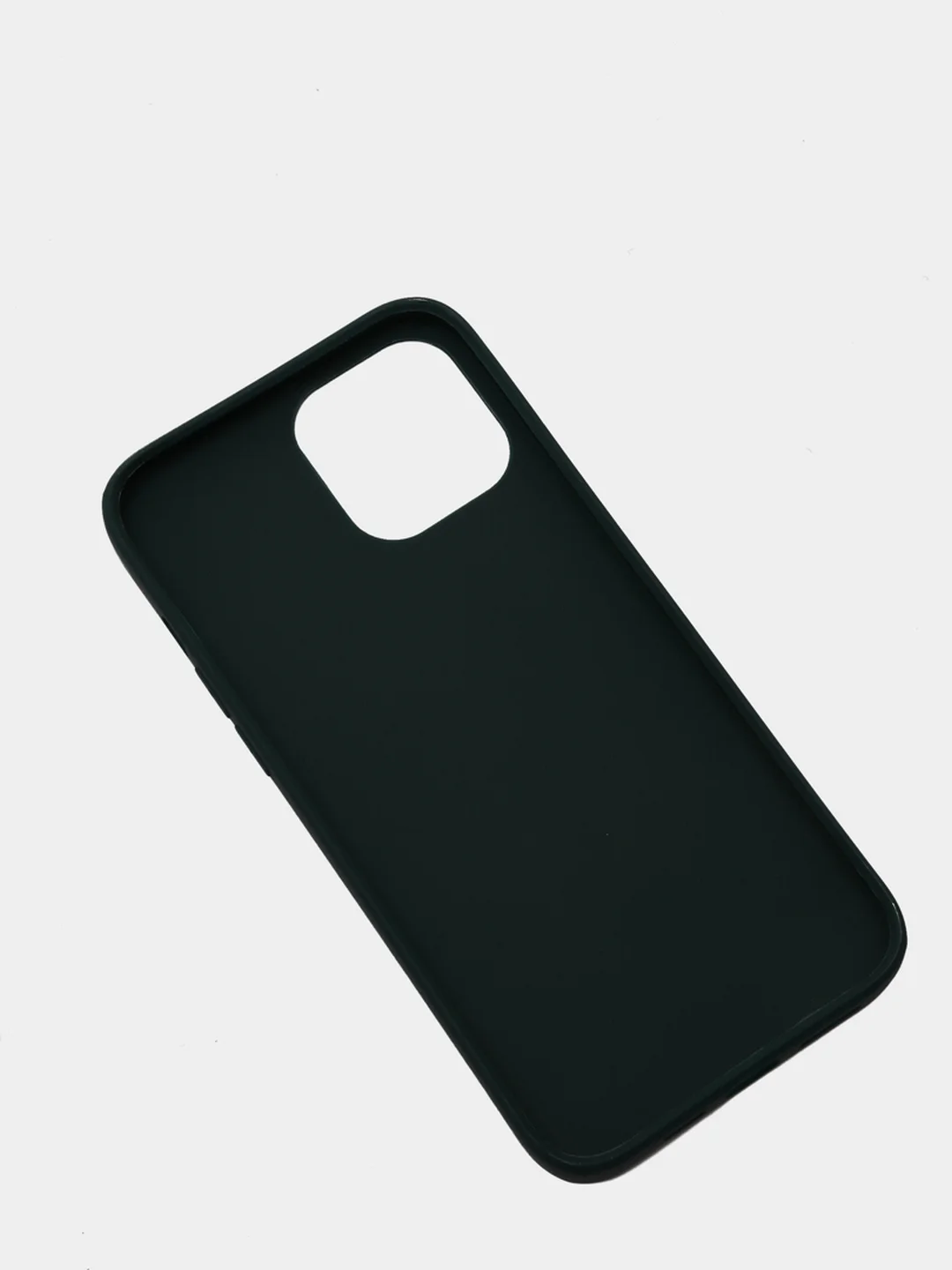 Зеленый силиконовый чехол на iPhone 12 Pro Max