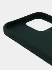 Зеленый силиконовый чехол на iPhone 12 Pro Max