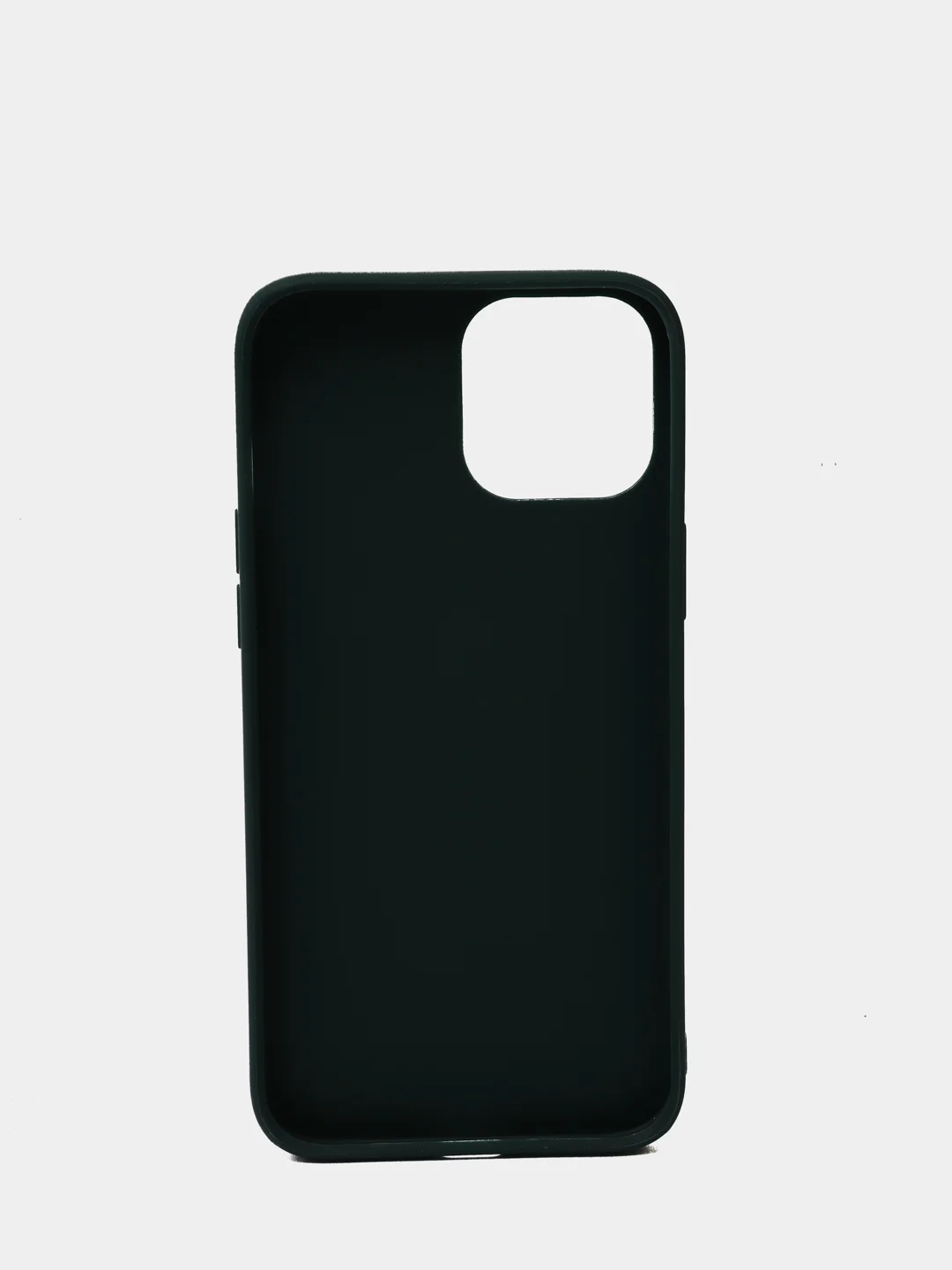 Зеленый силиконовый чехол на iPhone 12 Pro Max