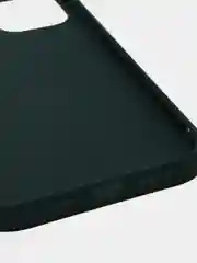 Зеленый силиконовый чехол на iPhone 12 Pro Max