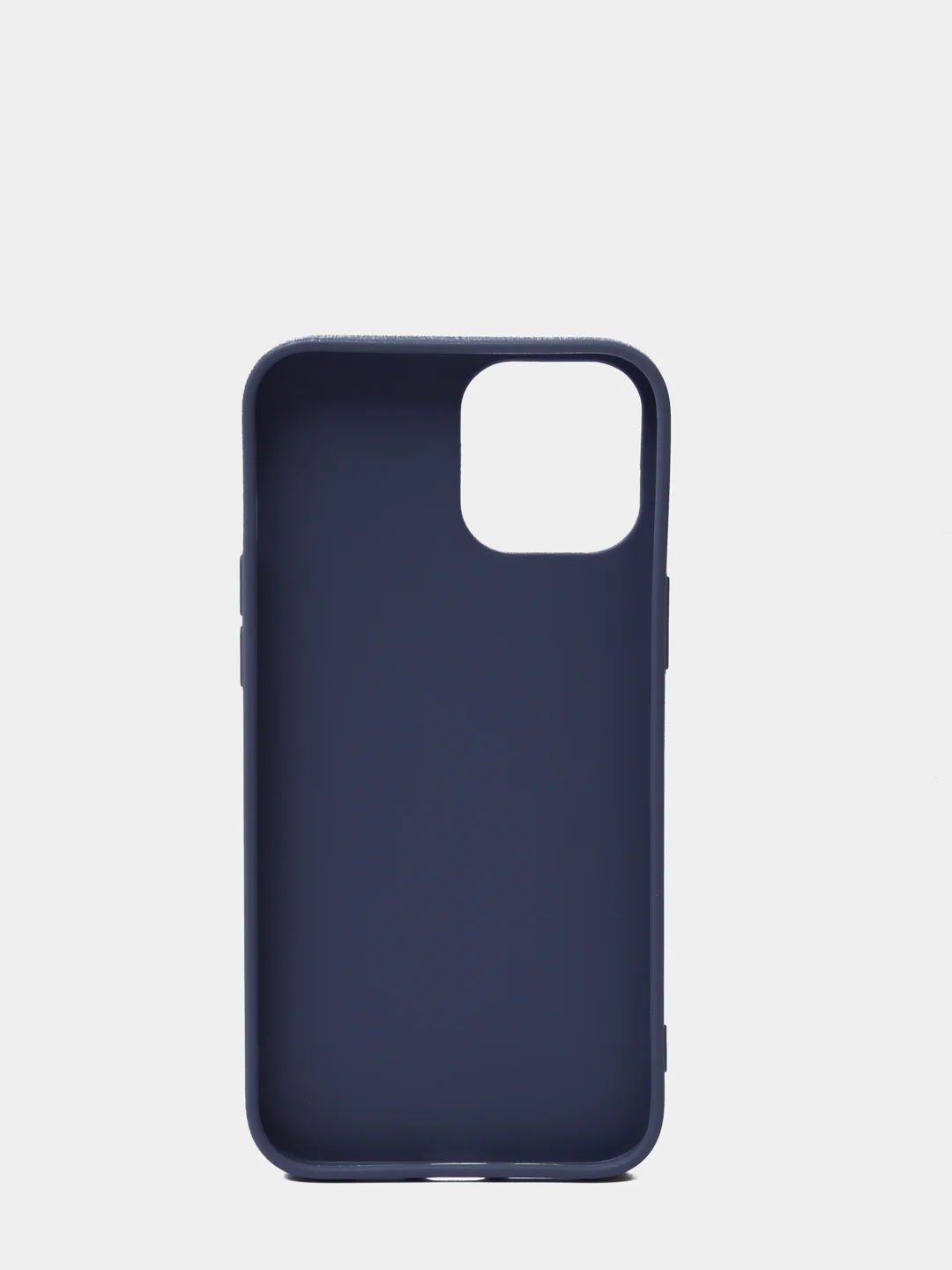 Синий меланж силиконовый чехол на iPhone 12 Pro Max
