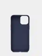 Синий меланж силиконовый чехол на iPhone 12 Pro Max