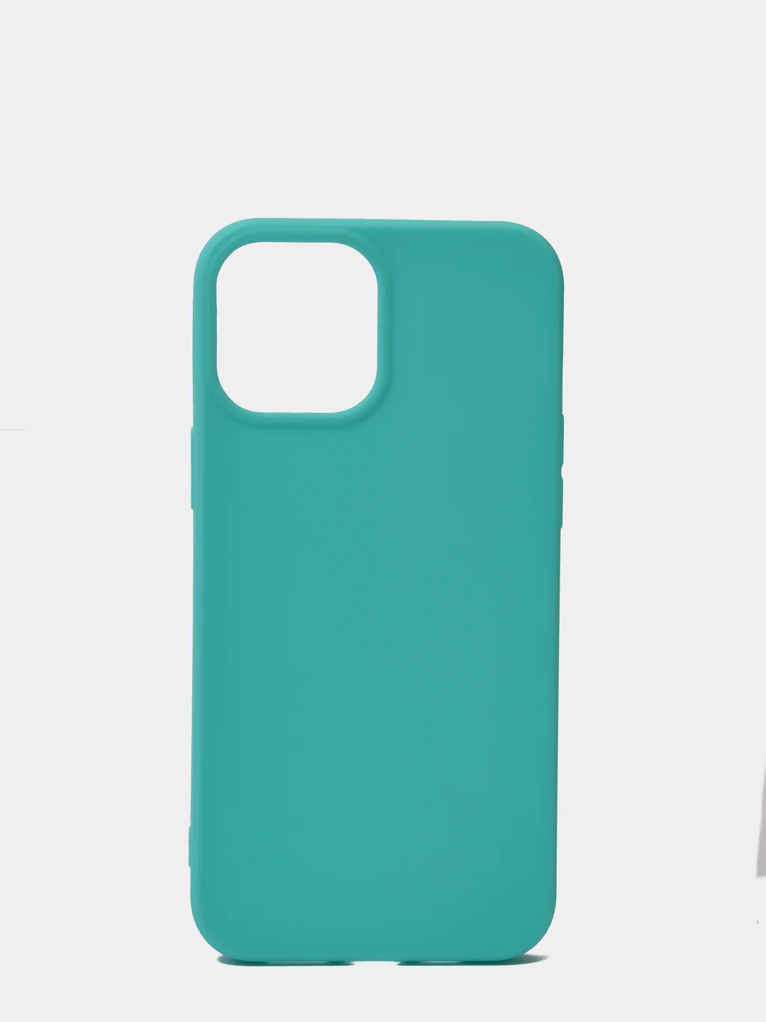 Бирюзовый силиконовый чехол на iPhone 12 Pro Max