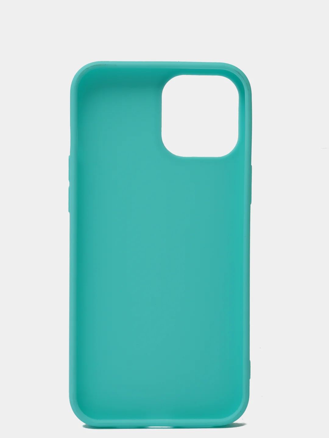 Бирюзовый силиконовый чехол на iPhone 12 Pro Max