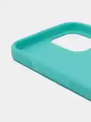 Бирюзовый силиконовый чехол на iPhone 12 Pro Max