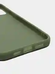 Оливковый силиконовый чехол на iPhone 12 Pro Max