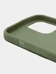 Оливковый силиконовый чехол на iPhone 12 Pro Max