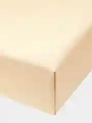 Проcтыня Бязь DeNASTIA 250x220 см, молочная