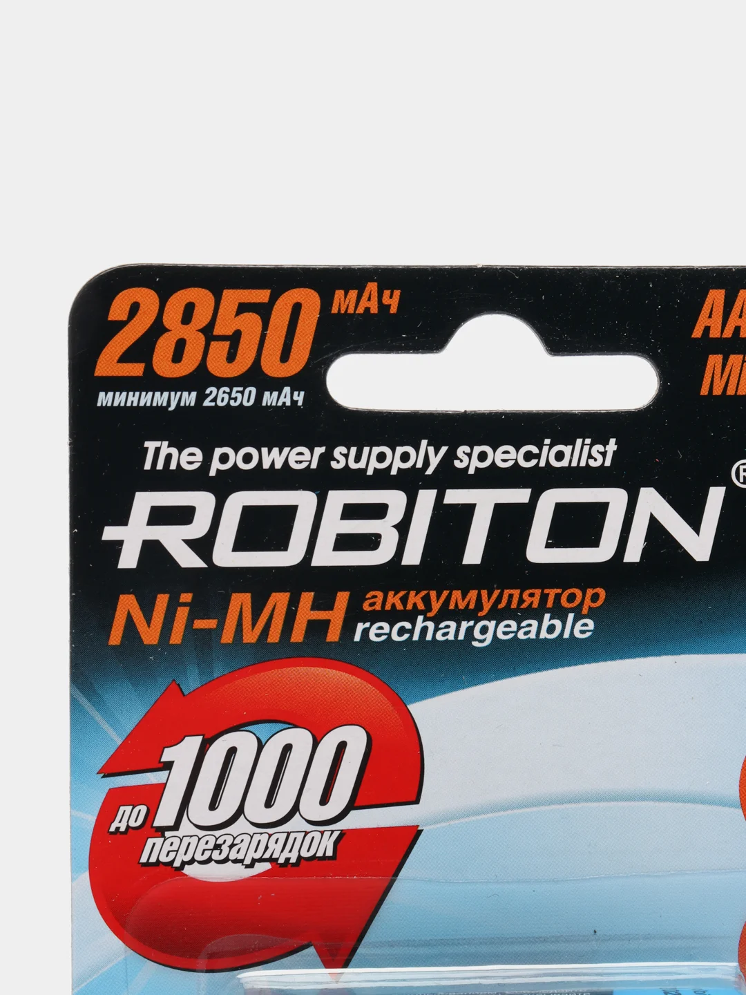 Аккумуляторы Robiton 400-2850MAh AA AAA мизинчиковые аккумуляторные батарейки ААА АА