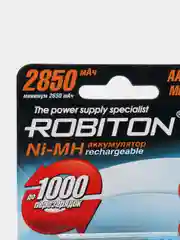 Аккумуляторы Robiton 400-2850MAh AA AAA мизинчиковые аккумуляторные батарейки ААА АА