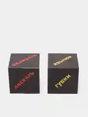 Кубик "Части тела", серия для взрослых, 2 кубика, 4 х 4 х 4 см