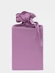 Проcтыня Бязь DeNASTIA 250x220 см, сиреневая