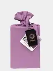 Проcтыня Бязь DeNASTIA 250x220 см, сиреневая