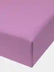 Проcтыня Бязь DeNASTIA 250x220 см, сиреневая
