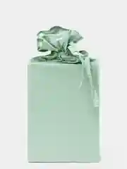 Проcтыня Бязь DeNASTIA 250x220 см, зеленая