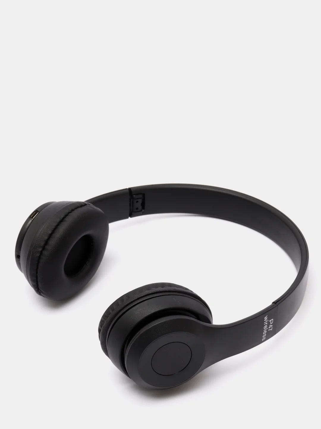 Черный беспроводные Bluetooth наушники Wireless P47