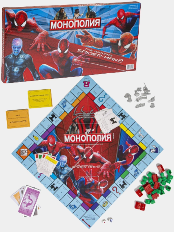 Монополия Человек Паук/Настольная игра
