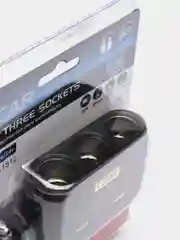 Разветвитель прикуривателя на 3 гнезда + 2 USB olesson incar 1512