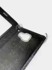 Золотой чехол книжка Samsung Galaxy A7 2016 / SM-A710F, Самсунг Галакси А7 / СМ-А710Ф с окошком