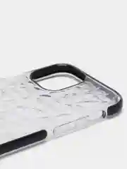 Черный чехол для IPhone 3D алмазная текстура