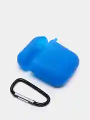 Синий силиконовая накладка на EarPods с карабином