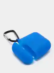 Синий силиконовая накладка на EarPods с карабином