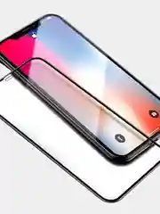 Черный защитное стекло с усиленными выпуклыми бортиками для iPhone 7/8plus/X/XS/11pro/XR/11/13