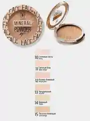 Минеральная пудра для лица MINERAL POWDER TF 6 видов