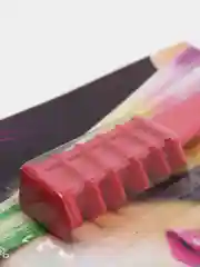 Мелок для волос, с насадкой, красный, 1 штука