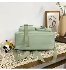 Синий женский рюкзак