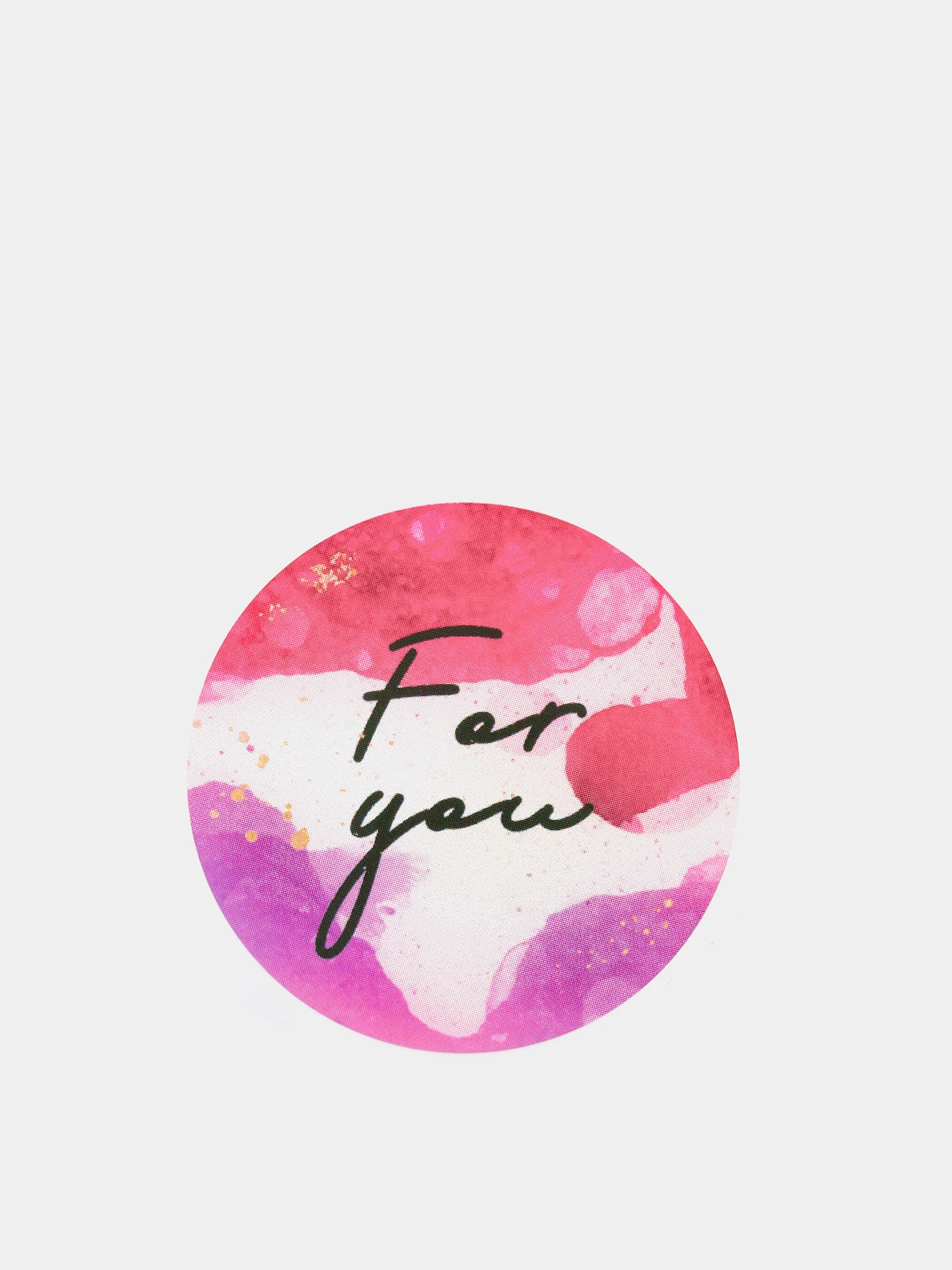 Набор наклеек для бизнеса For you, 4 х 4 см