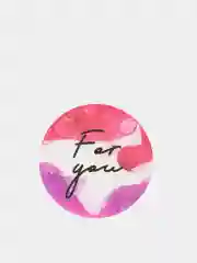 Набор наклеек для бизнеса For you, 4 х 4 см
