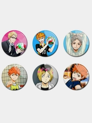 Значки аниме Волейбол Haikyuu