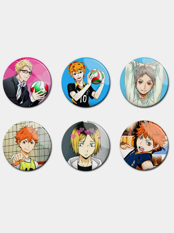 Значки аниме Волейбол Haikyuu
