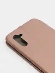 Розовый чехол книжка на Samsung Galaxy Note 10, Самсунг Галакси Нот 10