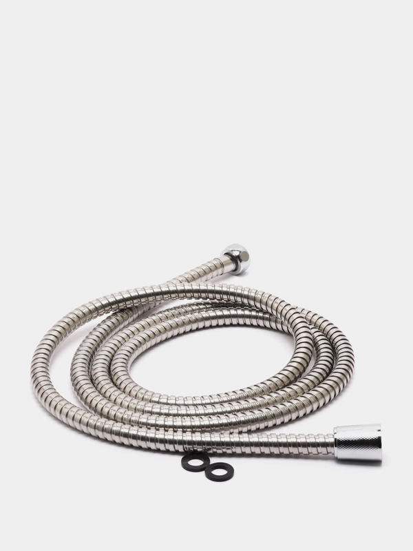 Шланг для душа 200см, 1/2"(Имп)-1/2"(Имп), сталь, пластик, ПВХ