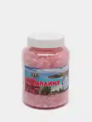 Соль для ванн, морская, малина, 600 г