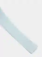 Голубой лента эластичная цветная