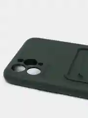 Зеленый чехлы Iphone c кармашком для карт