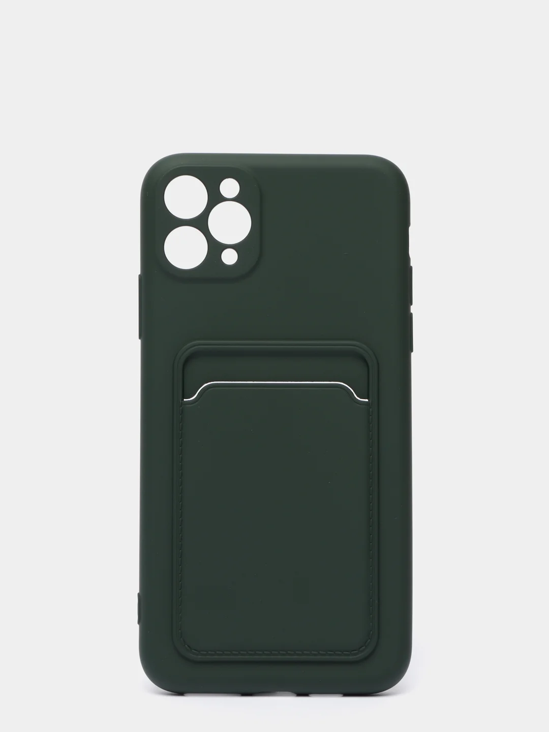 Зеленый чехлы Iphone c кармашком для карт