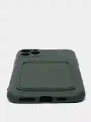 Зеленый чехлы Iphone c кармашком для карт