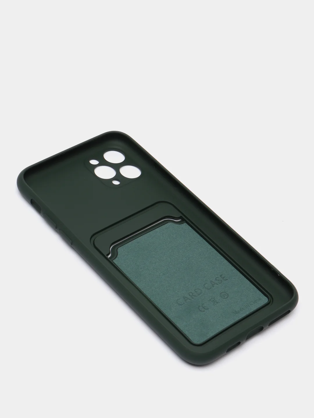 Зеленый чехлы Iphone c кармашком для карт
